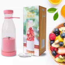 Portable Blender Juicer 420 ml – Rechargeable Smoothie Maker for Juice & Shakes (Multicolour)