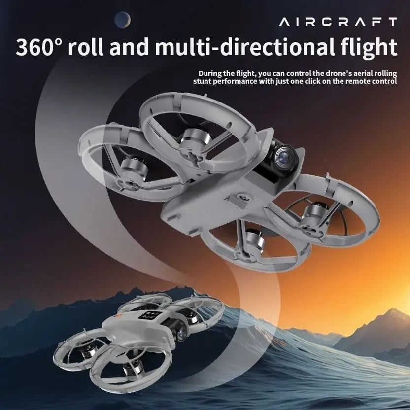 P6 Max Mini 4K Drone with Dual Camera & Brushless Motor – Dual Battery Quadcopter