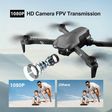 4DV13 Drone with 1080P HD Camera – FPV Quadcopter for Kids & Beginners, Altitude Hold, Gesture Control (Black)