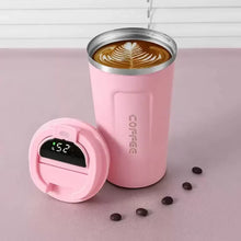 Smart LED Temperature Tumbler 500ml – Stainless Steel Travel Mug with Touch Display & Leak-Proof Lid