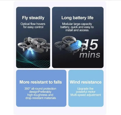 P6 Max Mini 4K Drone with Dual Camera & Brushless Motor – Dual Battery Quadcopter