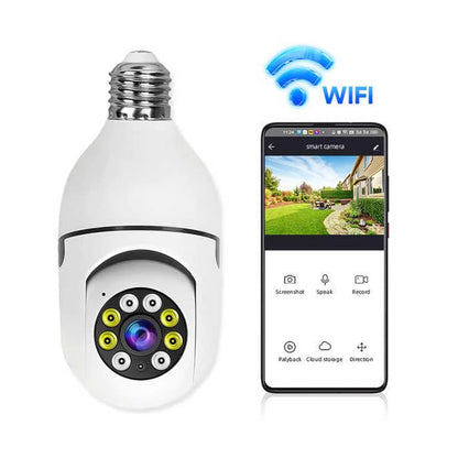 360° Panoramic Wireless WiFi IP CCTV Security Camera – HD Smart Home Surveillance