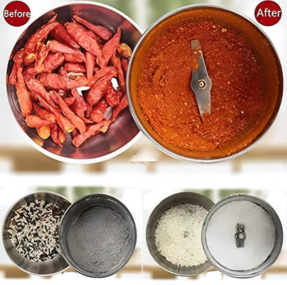 Nima Electric Coffee & Spice Grinder 150W – Stainless Steel Dry Masala Grinder for Coffee Beans, Nuts & Spices