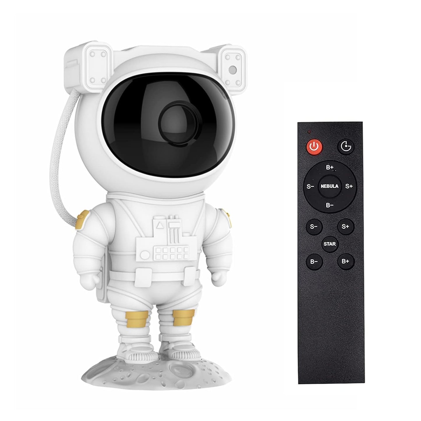 Astronaut Space Projector – Starry Nebula LED Ceiling Lamp with Remote & Timer for Kids Room Decor