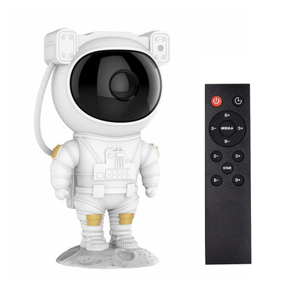 Astronaut Space Projector – Starry Nebula LED Ceiling Lamp with Remote & Timer for Kids Room Decor