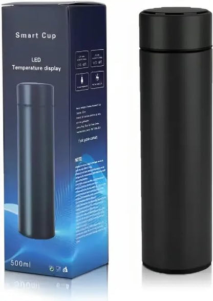 500ml LED Temperature Vacuum Flask – Ombre Stainless Steel Insulated Water Bottle (Hot & Cold)