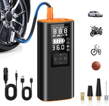 Portable Tire Inflator Air Compressor – Fast Car Tire Pump for Travel & Emergency
